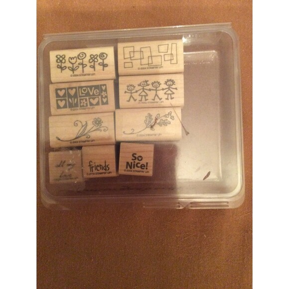 INVENTORY REDUCTION SALE. Stampin Up Smorgasborsers Stamp Set B6 - Picture 3 of 3